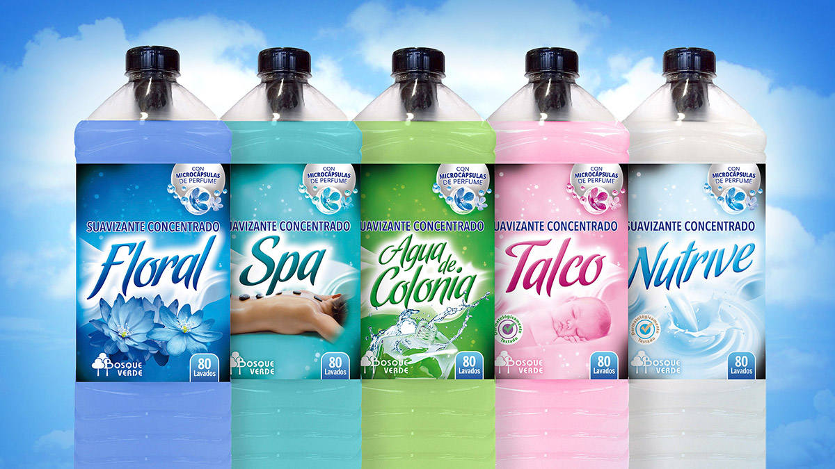 Diseño de packaging para Bosque Verde realizado por Oficina de Arte